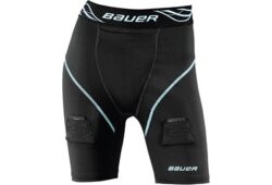 BAUER Damen Compression Jill Short - schwarz - Sr.