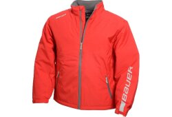 BAUER Winter Jacke - rot - Yth.