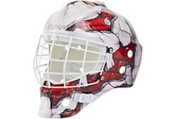 BAUER NME Street Torwart Maske - BrickwallRed - Yth.
