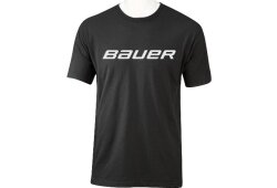 BAUER SS Tee Core Crew W/Graphic - schwarz - Yth.