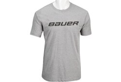 BAUER SS Tee Core Crew W/Graphic - hellgrau - Yth.