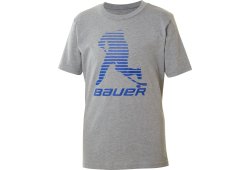 BAUER SS Tee Sapphire Color Pop - Yth.