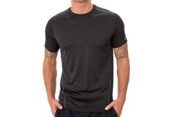 BAUER Team Tech Tee Vapor - schwarz - Yth.