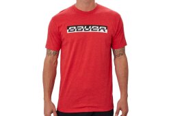 BAUER SS Crew Tee Reflection - rot - Sr.