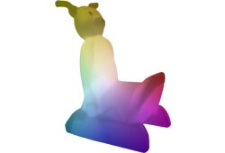 ROXA Schlittschuh Lauflernhilfe Polar Bearmit Licht