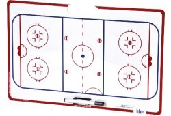 BLUE SPORTS Taktiktafel mit Saugnäpfen - 40 x 60 cm