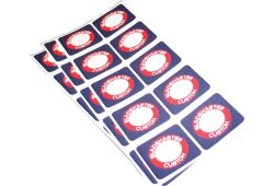BLADEMASTER Aufkleber für Schlittschuhe - 100er Pack