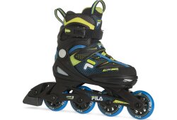 FILA Inline Skate J-One - blau/lime - verstellbar