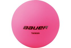 BAUER Hockey Ball pink - cool - 4er Pack