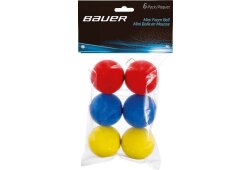 BAUER Mini Schaum Ball - 6er Pack
