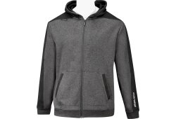 BAUER Fleece FZ Premium - antrazit/schwarz - Yth.