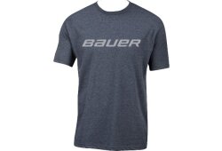 BAUER SS Tee Core Crew W/Graphic - marine - Yth.