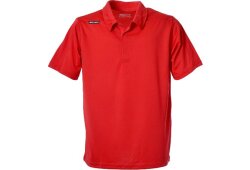 BAUER SS Sport Polo - rot - Sr.