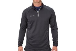 BAUER Fleece 1/4 Zip Top Vapor - schwarz - Sr.