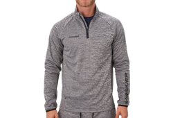 BAUER Fleece 1/4 Zip Top Vapor - grau - Yth.
