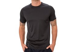 BAUER Team Tech Tee Vapor - schwarz - Yth.