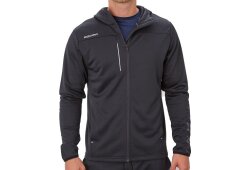 BAUER Fleece Zip Hoodie Vapor - schwarz - Sr.