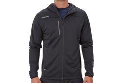 BAUER Fleece Zip Hoodie Vapor - schwarz - Yth.