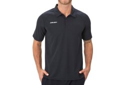 BAUER Team Pique Polo Vapor - schwarz - Yth.