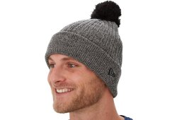 BAUER/NEW ERA® Pom Knit Team Marl - grau meliert/marine - Sr.