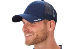 BAUER/NEW ERA® 9Forty® Adj. Cap Team - marine - Yth.