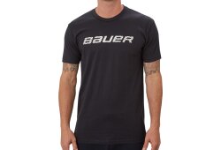 BAUER SS Crew Tee W/Graphic - schwarz - Yth.