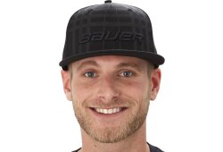 BAUER/NEW ERA® 9Fifty® Cap SB Plaid - schwarz- Sr.
