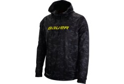 BAUER Tech Hoodie Camo - schwarz - Yth.