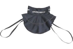 BAUER Neck Guard NG NLP23 Premium Bib - schwarz - Sr