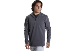 BAUER 1/4 Zip Hoodie - iron - Sr