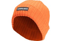 BAUER New Era® Ribbed Touque with Patch - cayenne - Sr.