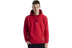 BAUER Team Hoodie Ultimate - rot - Sr.