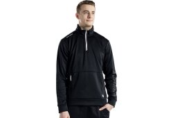 BAUER 1/2 Zip Fleece Team - schwarz - Sr.