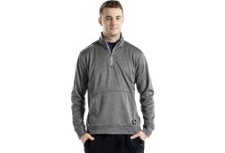 BAUER 1/2 Zip Fleece Team - grau - Sr.