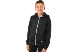 BAUER Fleece Zip Hoodie Team - schwarz - Yth.