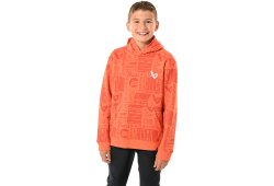 BAUER Hoodie LOGO REPEAT - orange - Yth.