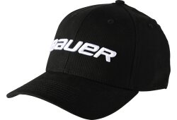 BAUER Core Fitted Cap - schwarz - Sr