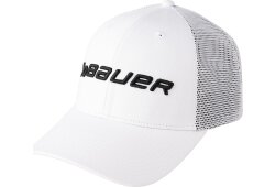 BAUER Core Adj. Cap - weiß - Sr.