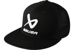 BAUER Core Flatbrim Cap - schwarz - Sr.