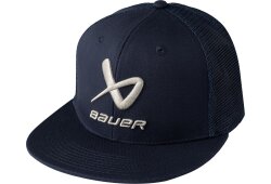 BAUER Core Flatbrim Cap - marine - Yth.