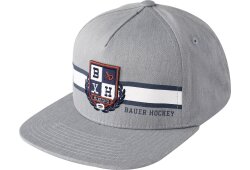 BAUER Collegiate Snapback Cap - grau meliert - Sr.