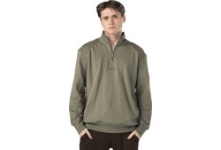 BAUER Quilted 1/4 Zip - basil - Sr.