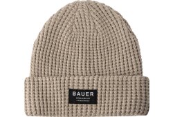 BAUER Knit Waffle Toque - cremefarben - Sr.