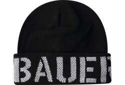 BAUER Intarsia Knit Toque - schwarz - Sr.