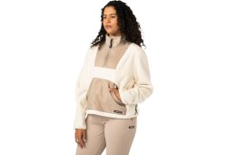 Bauer Damen Polarfleece 1/2 Zip - cremefarben - Sr.