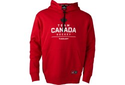 BAUER Hockey Canada Stacked Hoodie - rot - Sr.