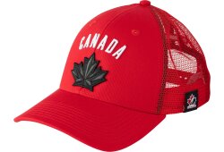 BAUER Hockey Canada Adjustable Hat - rot - Sr.