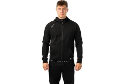 BAUER Fleece Zip Hoodie Team - schwarz - Sr.