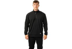 BAUER 1/2 Zip Fleece Team - schwarz - Sr.