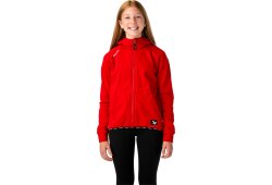 BAUER Fleece Zip Hoodie Team - rot - Yth.